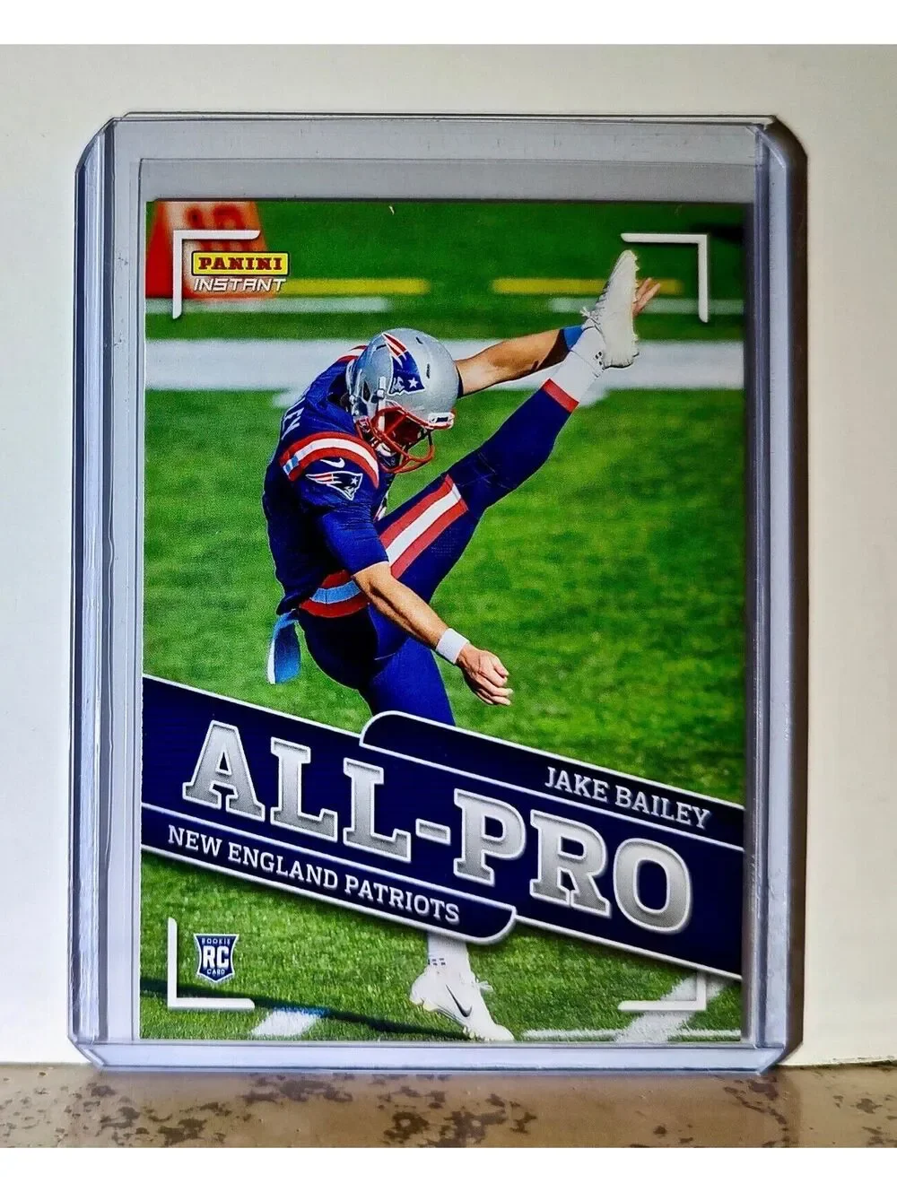 Jake Bailey 2020 Panini All-Pro NFL #25 Rookie Card 1/241 New England Patriots